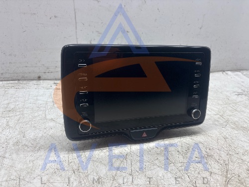 TOYOTA Yaris 1.5 Hybrid Hev 20-24 Sat Nav Display Screen