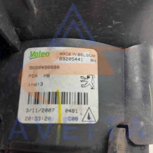 Peugeot 308 MK1 2007-2011 Front Fog Light Right Side