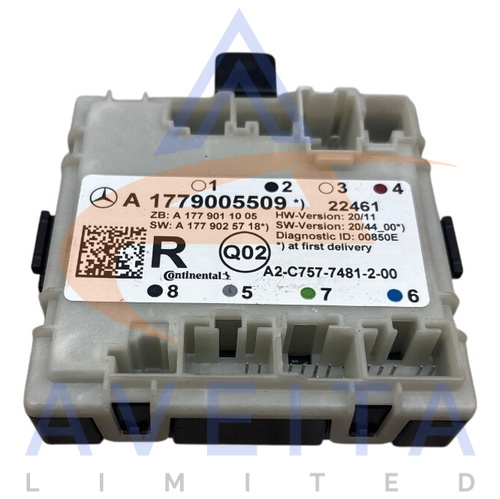 Mercedes GLB 2023 X247 AMG Line Door Control ECU Module Rear Left