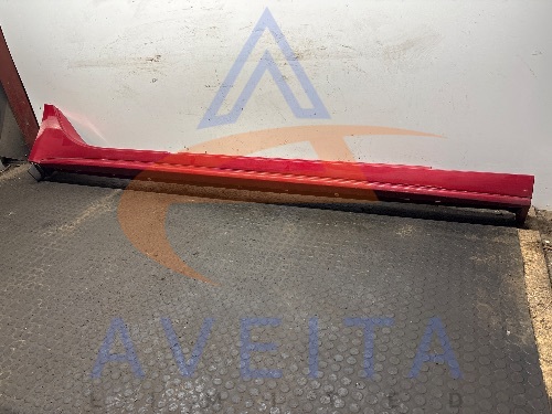 Jaguar XF R-Sport 2016 X260 Firenze Red Side Skirt Right