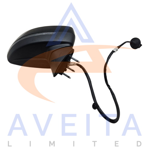 Audi A3 S-Line 2017 8V Black Powerfold Door Mirror Right