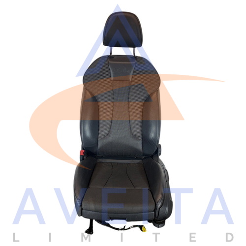 Audi A3 Sport Saloon 2015 8V Half Leather Front Left Seat