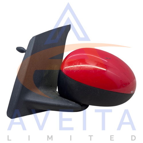 CITROEN C1 05-09 MK1 Manual Door Mirror Left Side Scarlet Red KJH
