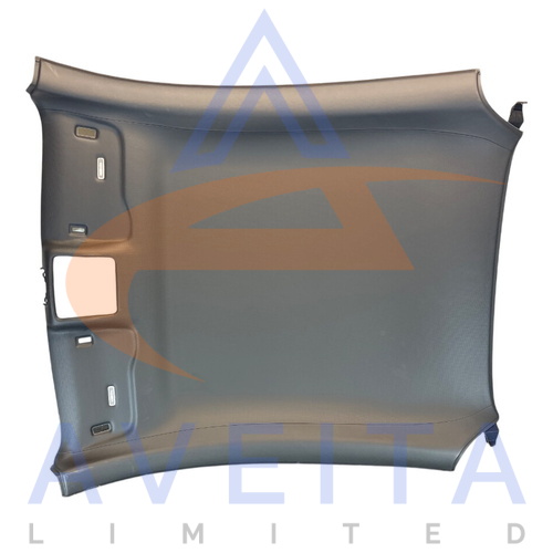 BENTLEY CONTINENTAL GT 17-23 (3S) Black Leather Roof Lining