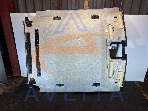 BENTLEY CONTINENTAL GT 17-23 (3S) Black Leather Roof Lining