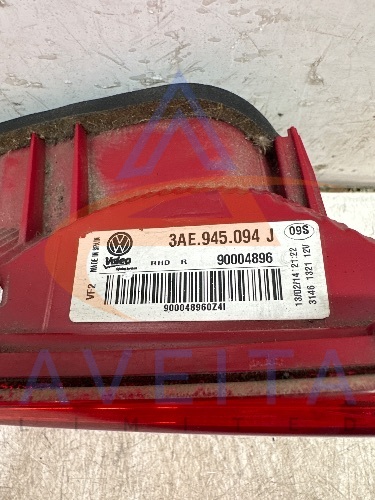 VW PASSAT SALOON B7 10-14 (3C) Rear Tail Light Right Side Inner