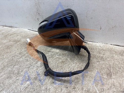 HONDA JAZZ 04-08 MK2 Black B92P Right Door Mirror With Side Repeater