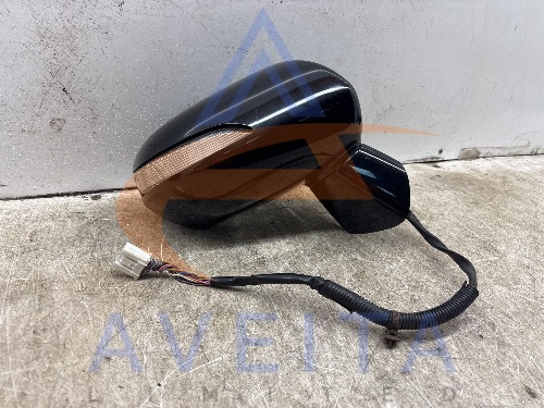 HONDA JAZZ 04-08 MK2 Black B92P Right Door Mirror With Side Repeater