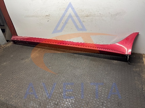 Jaguar XF R-Sport 2016 X260 Firenze Red Side Skirt Left Side