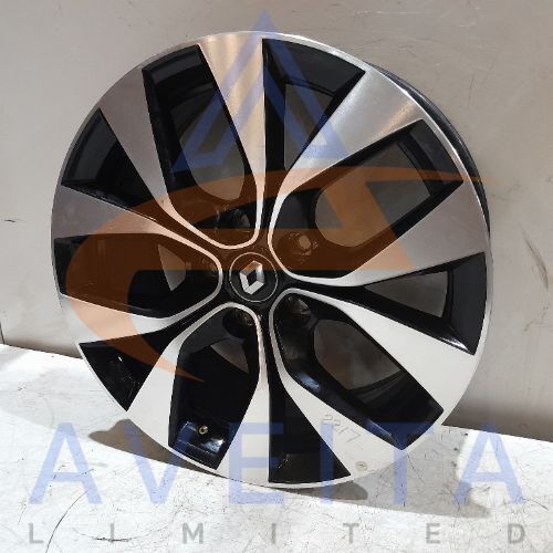 RENAULT ARKANA 2022 MK1 17" Alloy Wheel Black Diamond Cut Single