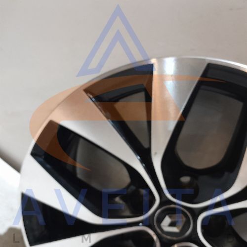RENAULT ARKANA 2022 MK1 17" Alloy Wheel Black Diamond Cut Single