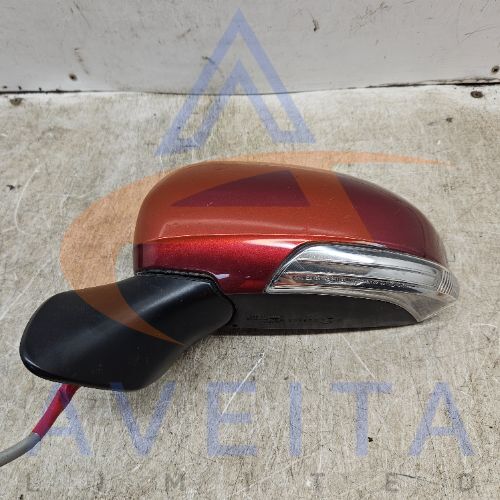 TOYOTA Prius Plus 15-20 (PM1) Wing Door Mirror Left Red 3Q3 P/Fold