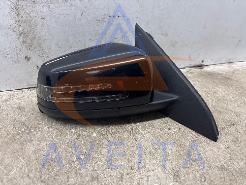 MERCEDES A-CLASS 15-18 W176 Wing Door Mirror Right Cosmos Black 191